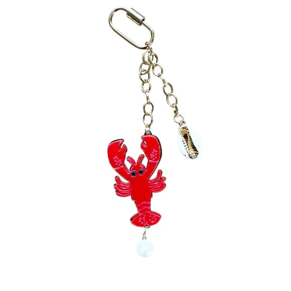 Fisherman Core Lobster Bag Charm / Key Chain - Picture 1 of 4